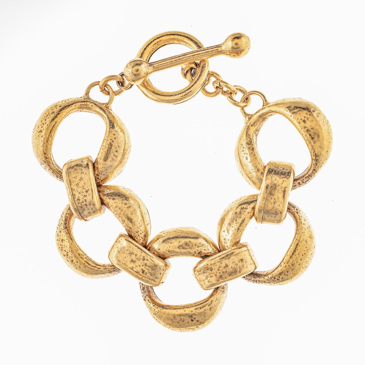 Gold Link Bracelet
