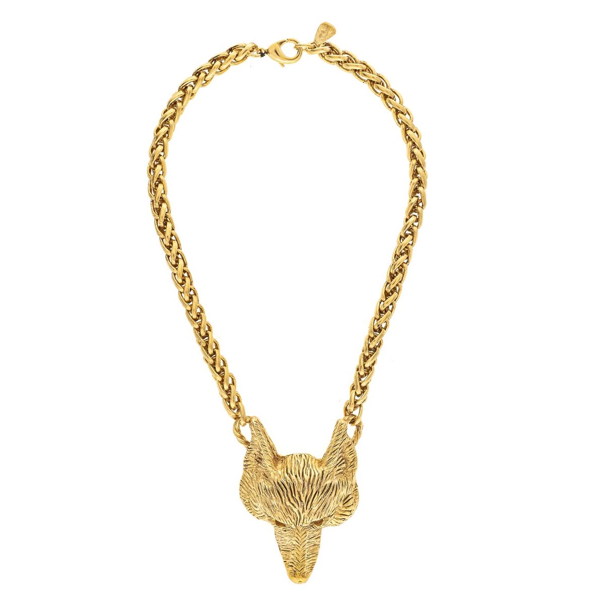 Gold Fox Necklace