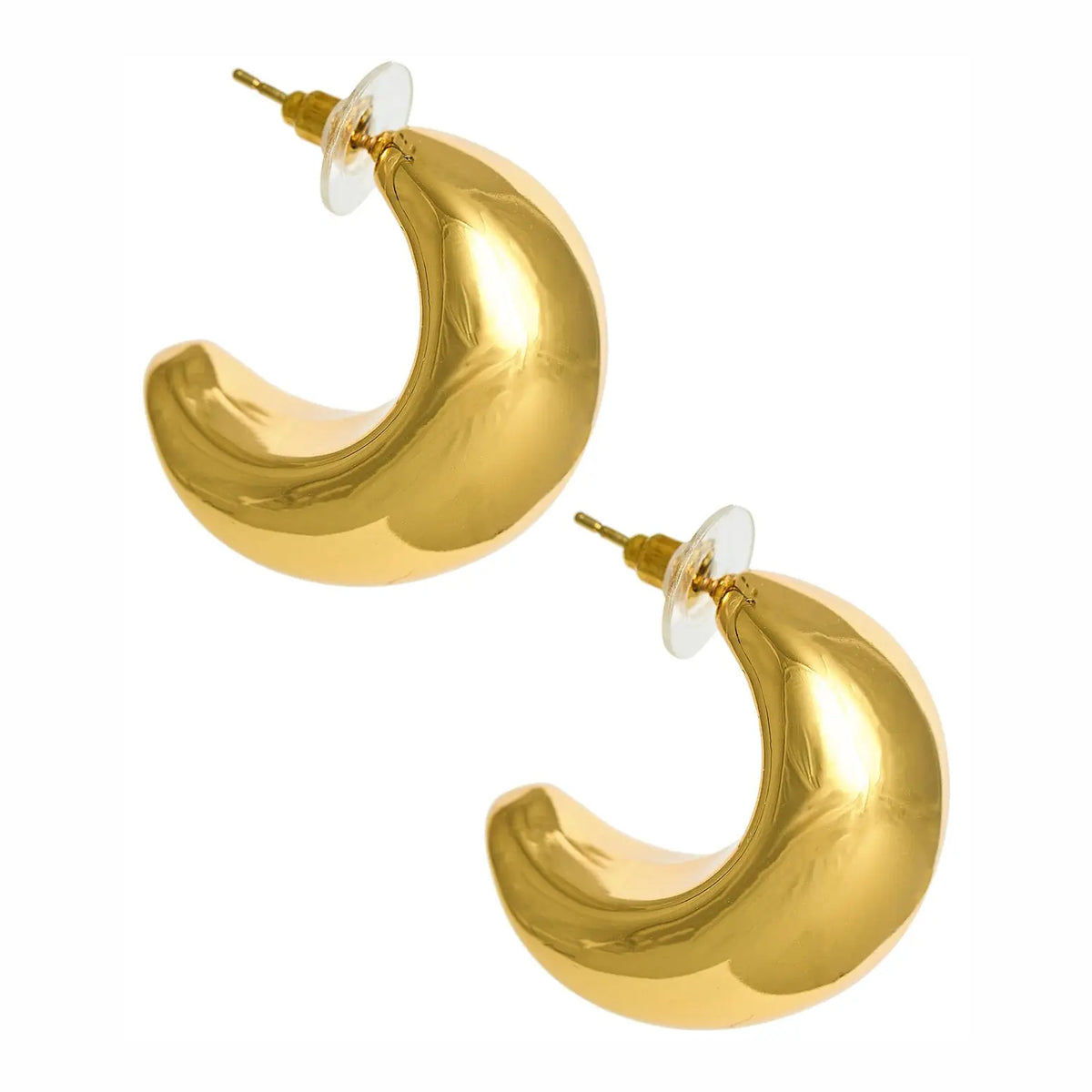 Lisi Lerch 18k Gold Plated Hoop Earring