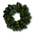 28 Inch Green Magnolia Leaf Wreath