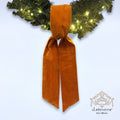 Orange Velvet Sash