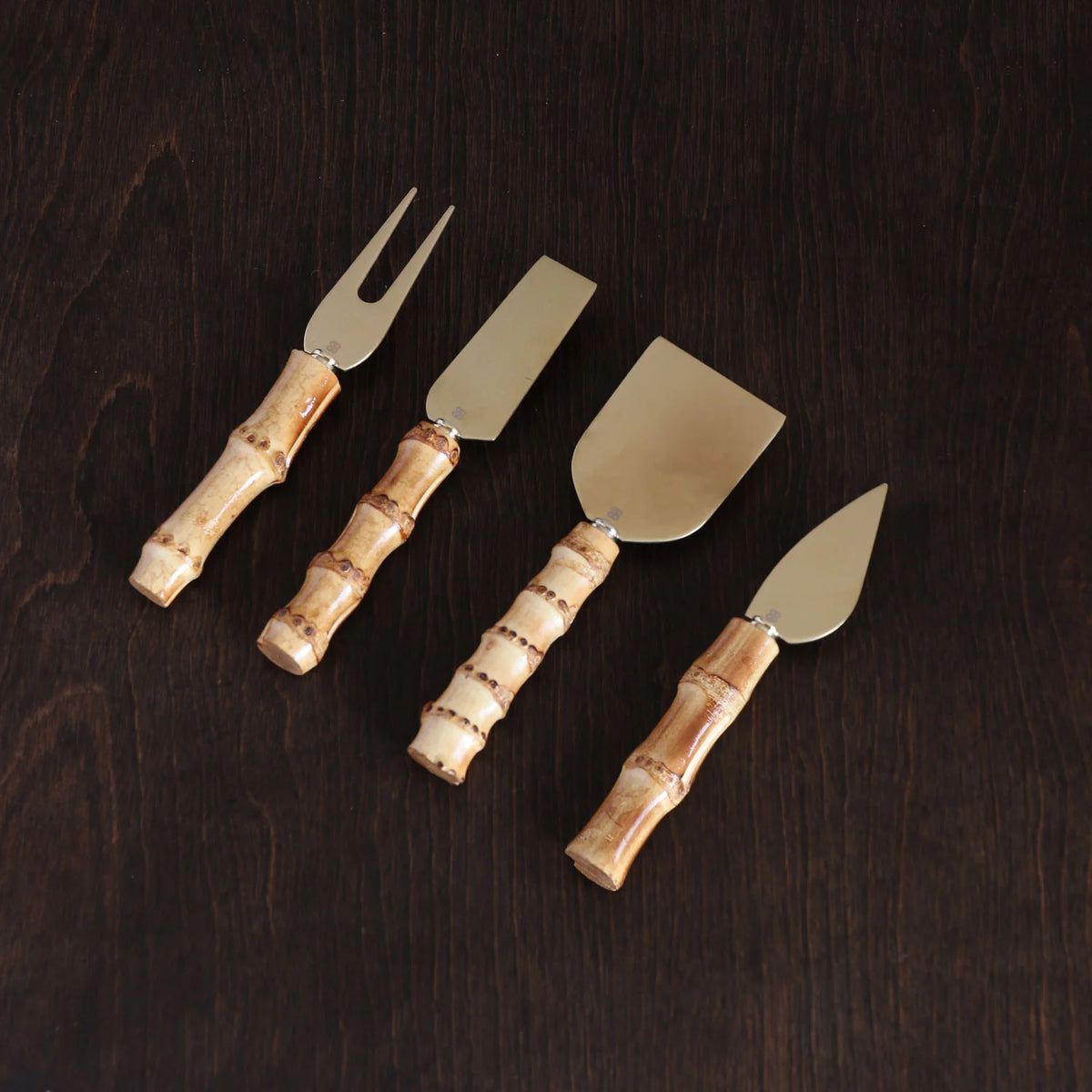VIDA Bamboo Cheese Set of 4