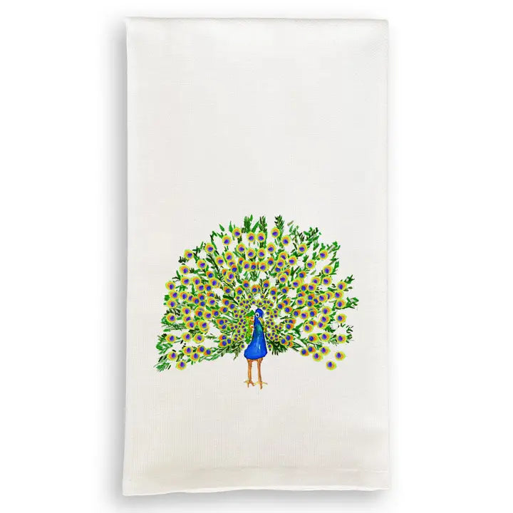 Peacock Dishtowel