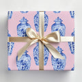 Pink Ginger Jar Gift Wrap