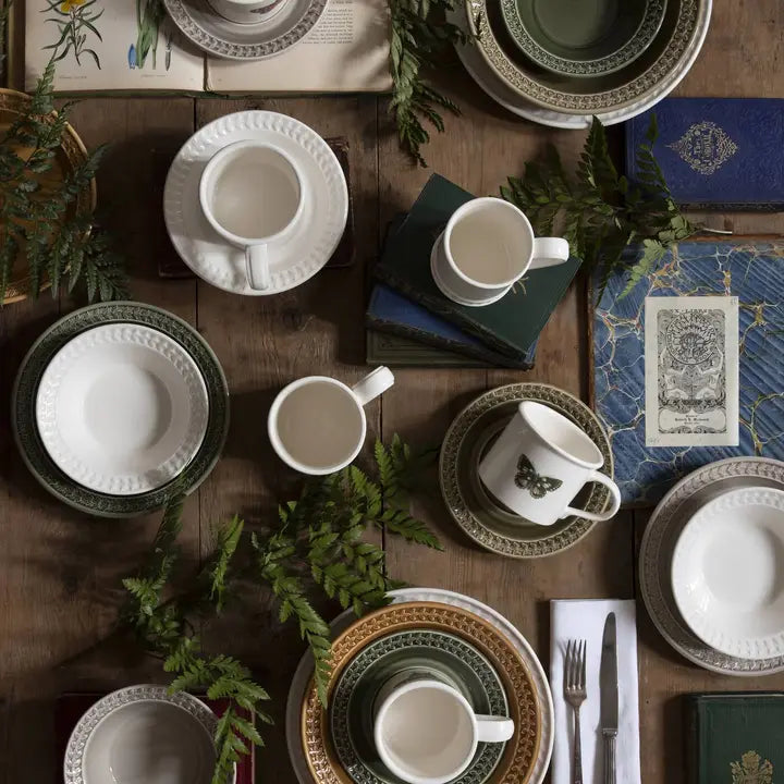 Botanic Garden Harmony Moss Green 10.5" Dinner Plate - Earthenware Botanic Garden Harmony