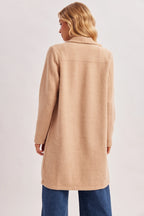 Open Front Knit Coat Jacket