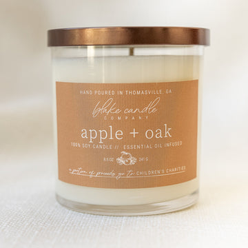 Apple + Oak Candle