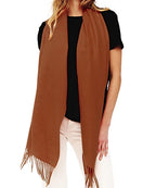 Cashmere Blend Wrap- 7 color option