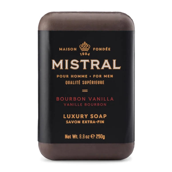 Mistral Bourbon Vanilla Soap Bar