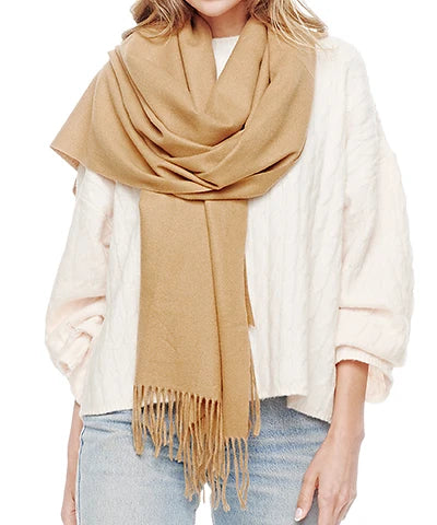 Cashmere Blend Wrap- 7 color option