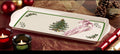 Christmas Tree Large Handled Tray - Melamine Christmas Tree
