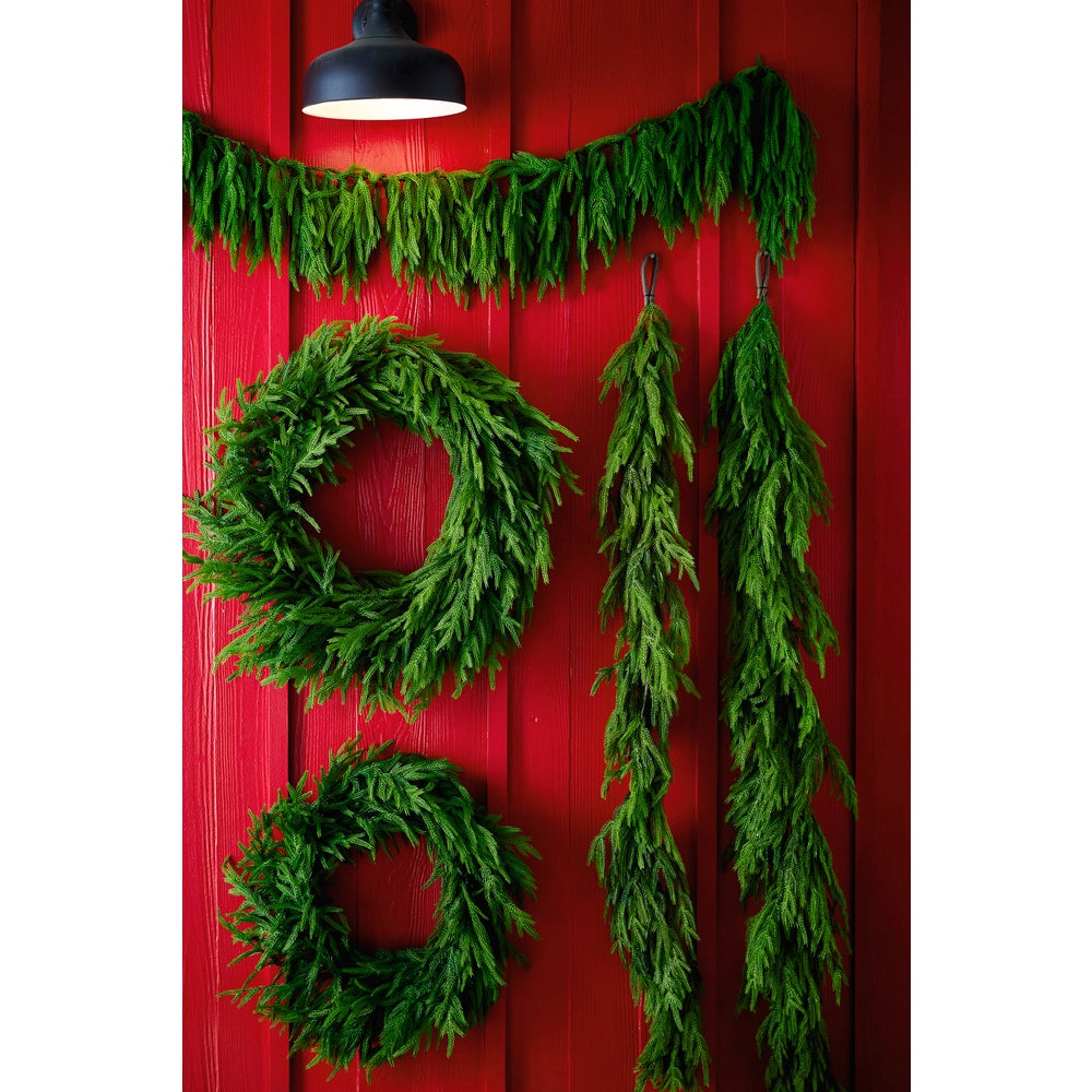 6.5' Real Touch Norfolk Pine Garland