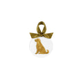 Gold Leaf Dog Breed Acrylic Ornament - Golden Retriever