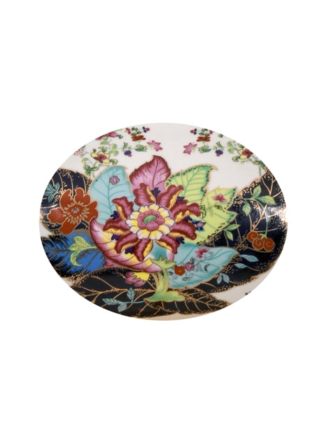 22" Square Tobacco Leaf Lamp