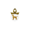 Gold Leaf Dog Breed Acrylic Ornament - Labrador Retriever