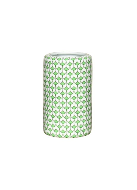 Green Fish Scale Pencil Holder
