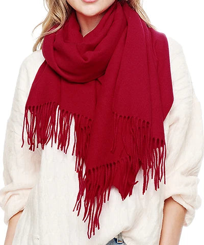 Cashmere Blend Wrap- 7 color option