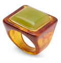 LJ Tortoise shell lime green Quartz