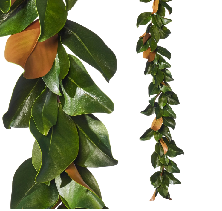 4.5' Magnolia Leaf Garland