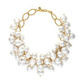 Pearl Cluster Necklace