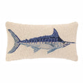 Blue Marlin Hook Pillow