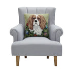 Holiday King Cavalier Spaniel Hook Pillow