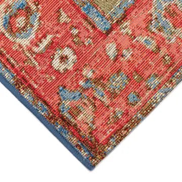 1'11" x 4'11" Esencia Heriz Indoor/Outdoor Rug