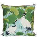 Down Filled Pillow Lilly Pad Crane