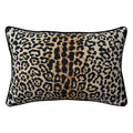 Cotton Velvet Leopard Pillow