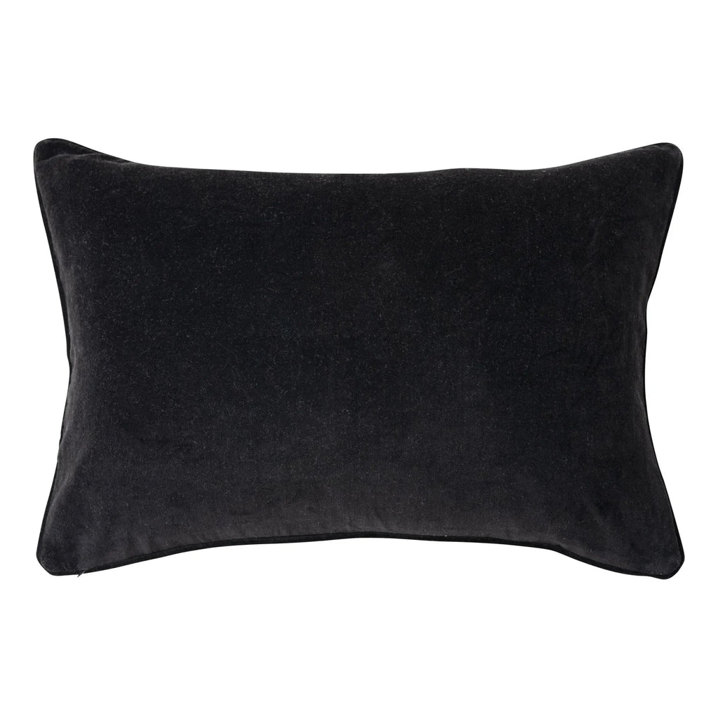 Cotton Velvet Leopard Pillow