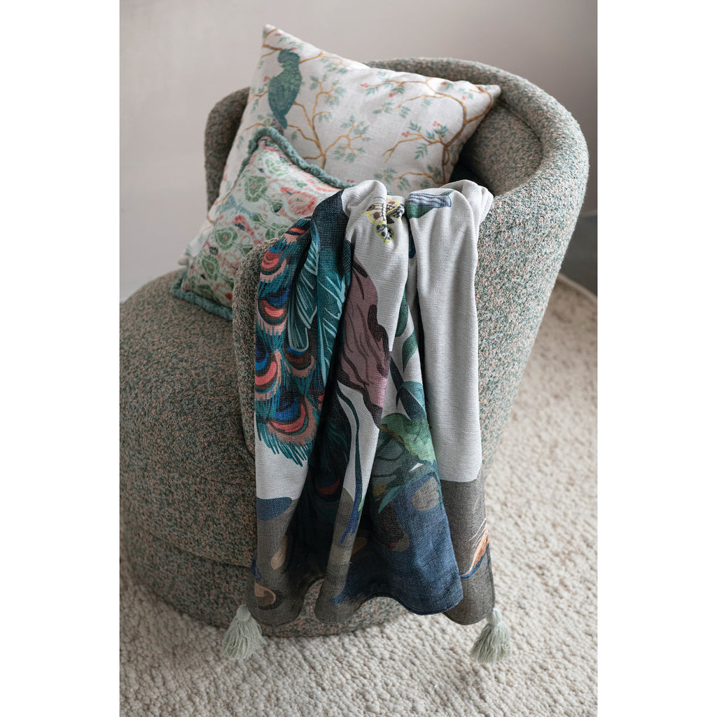 Peacock Throw
