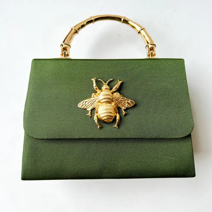 Lisi Lerch Gold Bee Handbag