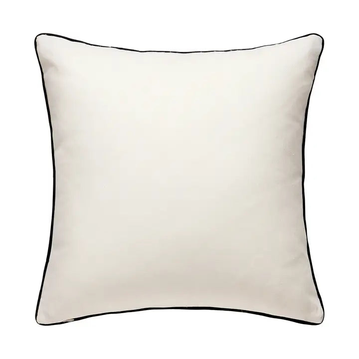 GREEK KEY EMBROIDERED DECORATIVE PILLOL-Dee Ocleppo
