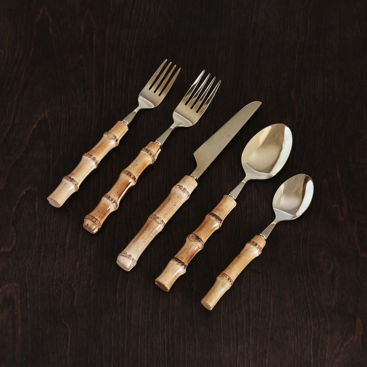 VIDA Bamboo Flatware Set of 5