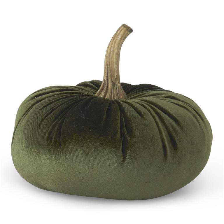 Green Velvet Pumpkin