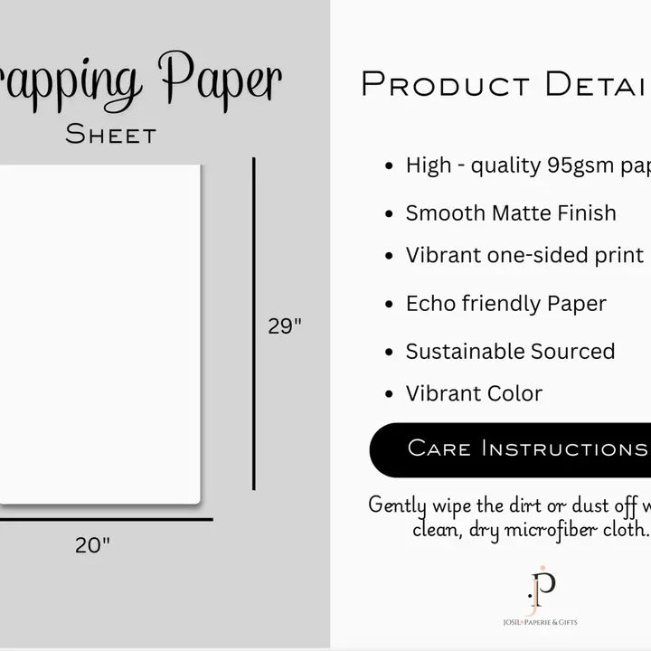 Hydrangea Gift Wrap